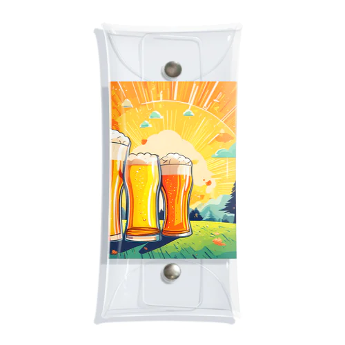 夏到来ビールグッズ！Beerで皆で盛り上がろう！ Clear Multipurpose Case