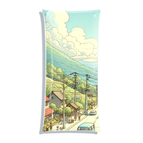 山の風景 Clear Multipurpose Case