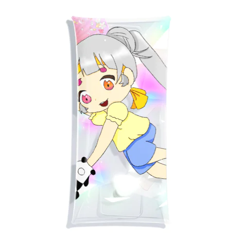 白米ちゃんと中華風 Clear Multipurpose Case