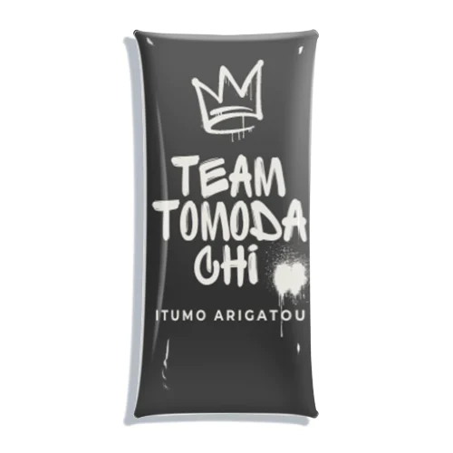 TEAM　TOMODACHI Clear Multipurpose Case