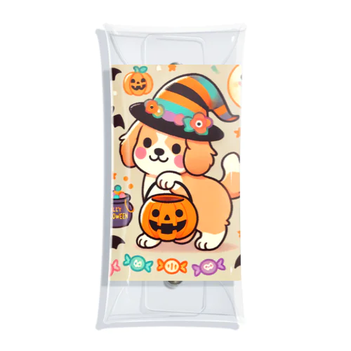 ハロウィンドッグ Clear Multipurpose Case