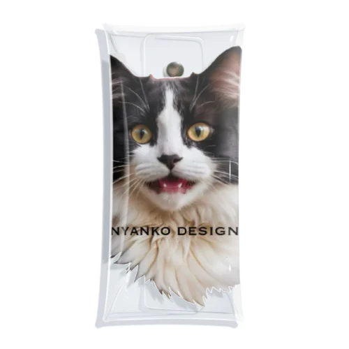 ハロウィンねこちゃんアイコン Clear Multipurpose Case