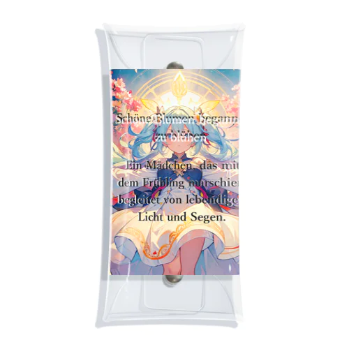 花の咲く春を告げる者 Clear Multipurpose Case