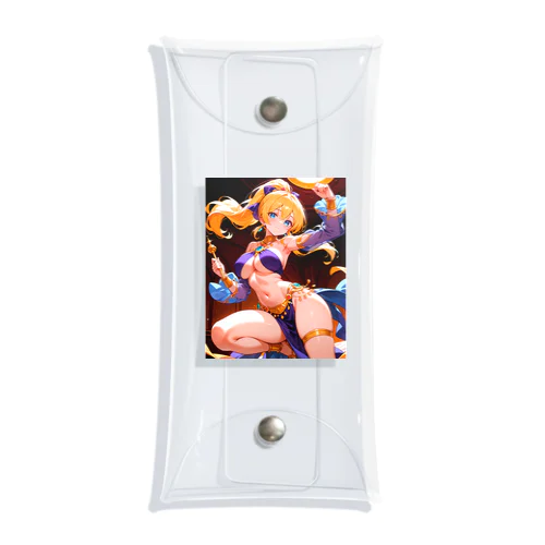 紫の踊り子タレイア 二次元タレイアシリーズNo.2 4-2-250204 Clear Multipurpose Case