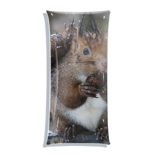 【#動物を味方に】サロベツのエゾリス Clear Multipurpose Case