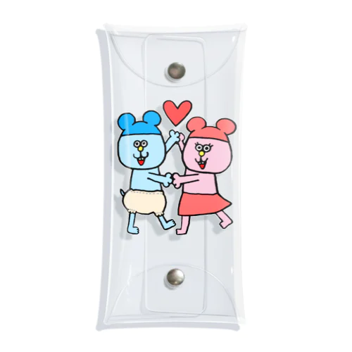 ねんたん&ねみこちゃん Clear Multipurpose Case