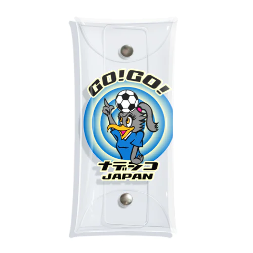 GO! GO! ナデシコ JAPAN Clear Multipurpose Case