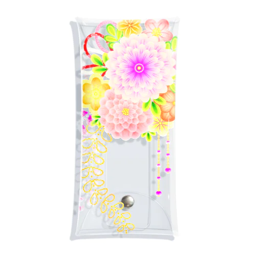 花かんざし01 Clear Multipurpose Case