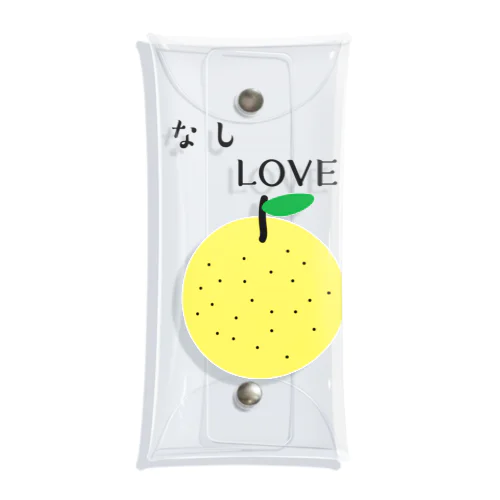 なしLOVE Clear Multipurpose Case