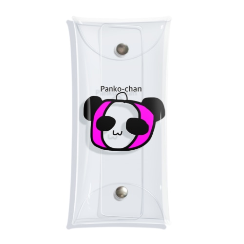 ぱんこちゃん顔アップ Clear Multipurpose Case