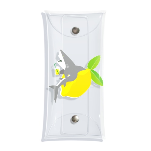 レモネードサメ〈 濃いめの色味をお選びください 〉 Clear Multipurpose Case