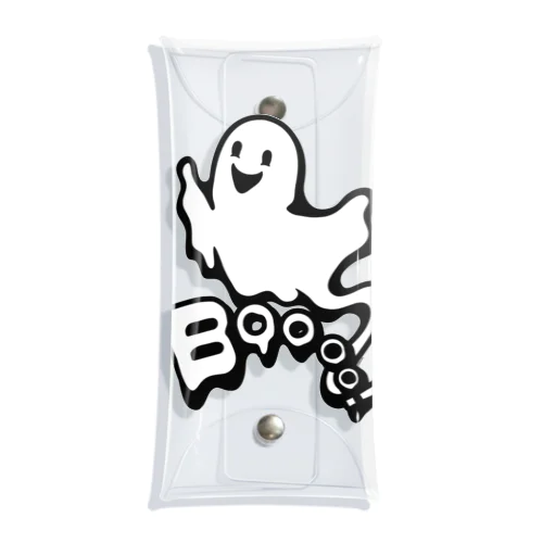 おばけちゃんばぁ!(Boo!ゴースト) Clear Multipurpose Case