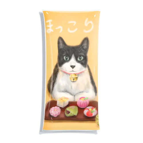 茶屋猫　上生菓子 クリアマルチケース