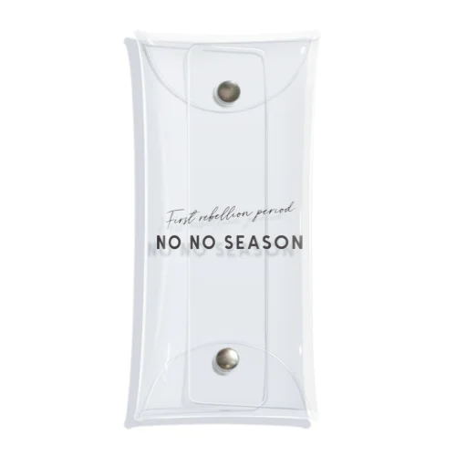 NO NO SEASON 〜イヤイヤ期〜 Clear Multipurpose Case