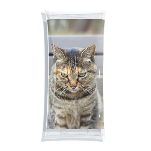 猫くん Clear Multipurpose Case