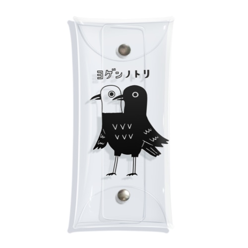 ヨゲンノトリ コロナ終息祈願 Clear Multipurpose Case