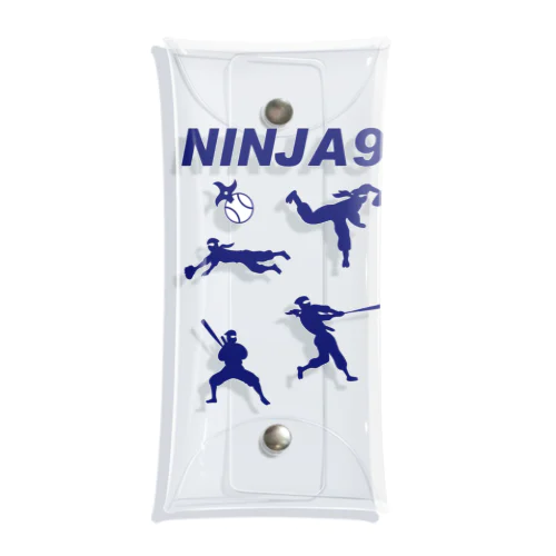 NINJA9 투명 동전 지갑