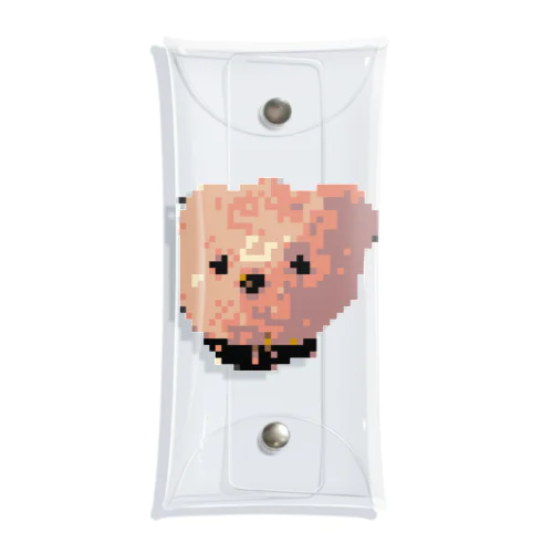 Pixel Teddy Clear Multipurpose Case