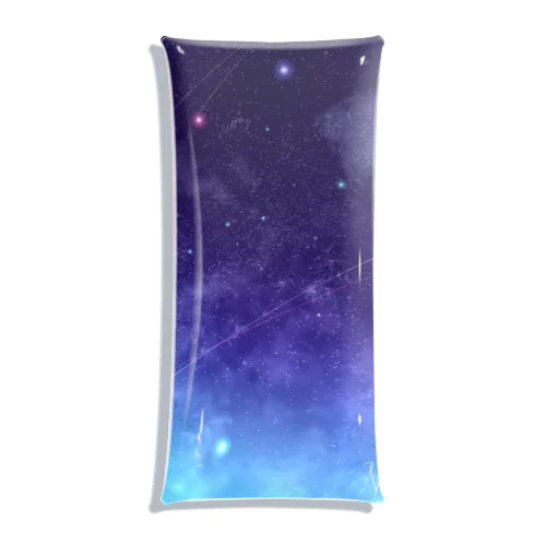 星.夜空(night sky・star) Clear Multipurpose Case