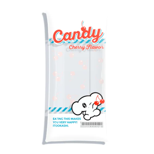 さくらんぼCandyマルチケース Clear Multipurpose Case