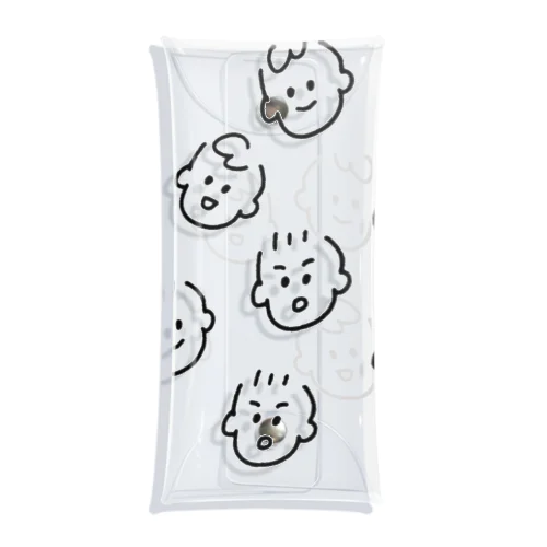 大家族ブラザーズ Clear Multipurpose Case
