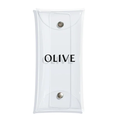 OLIVEクリアケース Clear Multipurpose Case