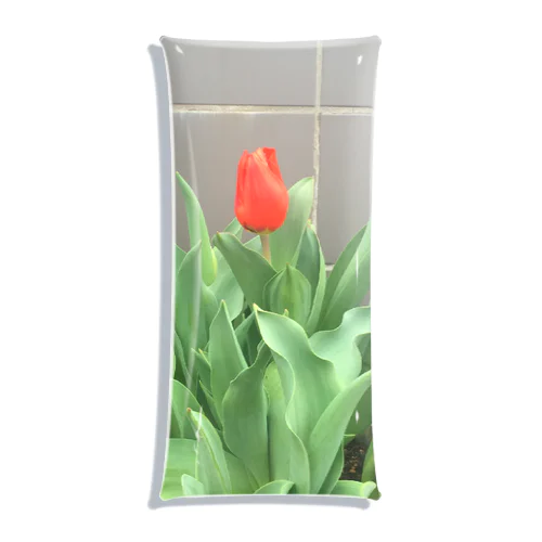 tulip vacation Clear Multipurpose Case