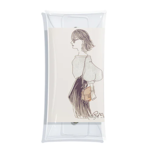 梅雨女子 Clear Multipurpose Case