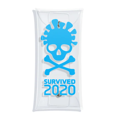Survived 2020 (Blue) クリアマルチケース