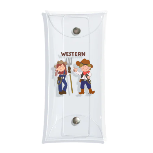 western brothers☆ Clear Multipurpose Case