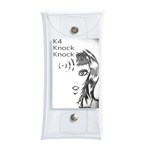 K4knockknock Clear Multipurpose Case