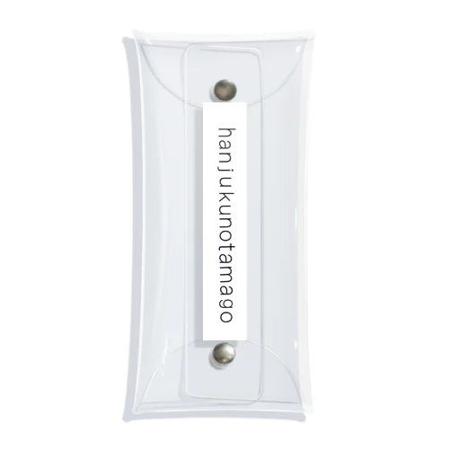 hanjukunotamago シリーズ Clear Multipurpose Case