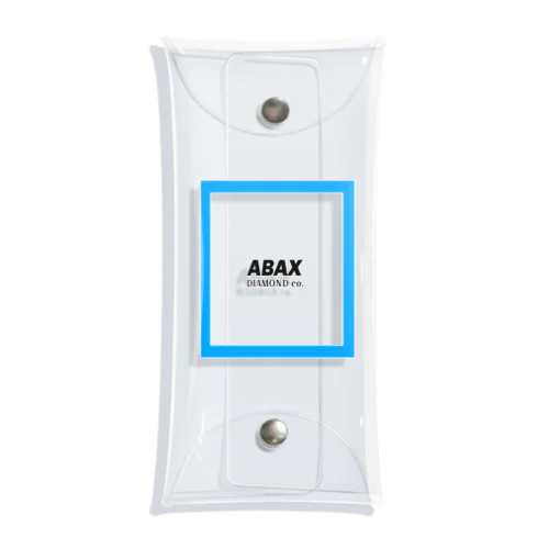 ABAX DIAMOND co.　ブルーボックスT ワンカラー Clear Multipurpose Case