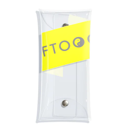 OFFTOOON-Tシャツ Clear Multipurpose Case