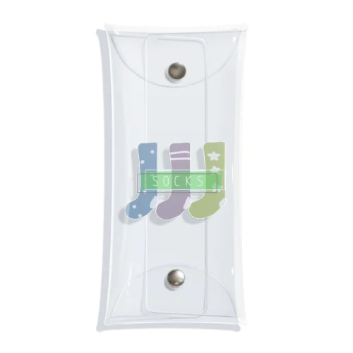 3ｓｏｃｋｓ Clear Multipurpose Case