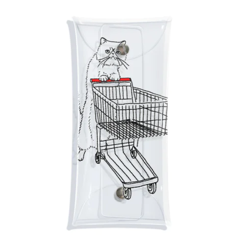 SHOPPING CAT Clear Multipurpose Case