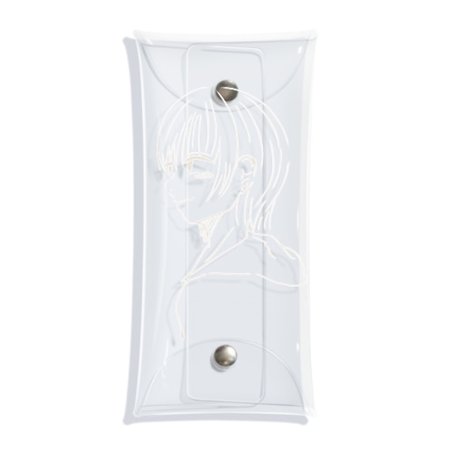 パーカー女子 Clear Multipurpose Case