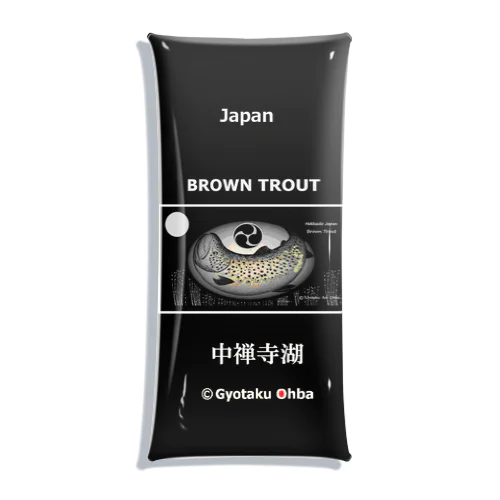 ブラウントラウト！中禅寺湖（BROWN TROUT）あらゆる生命たちへ感謝をささげます。 Clear Multipurpose Case