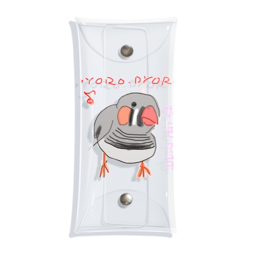 こう見えて Clear Multipurpose Case