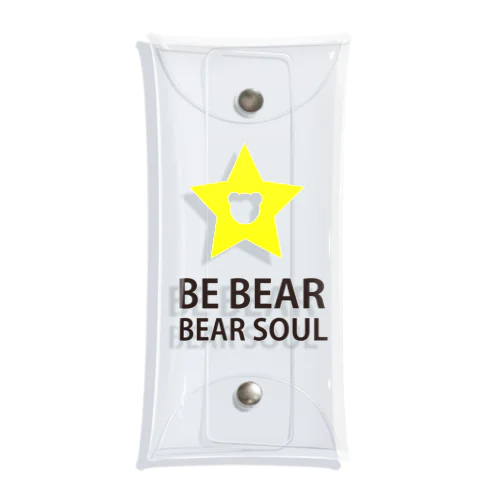 BE BEAR Clear Multipurpose Case