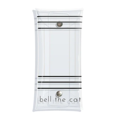 Lessmore/bell the cat Clear Multipurpose Case