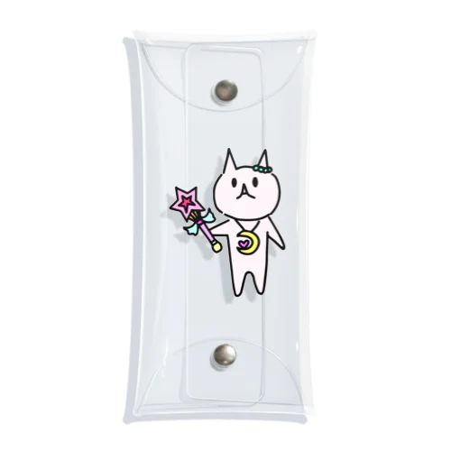 魔法少女もぐりん Clear Multipurpose Case