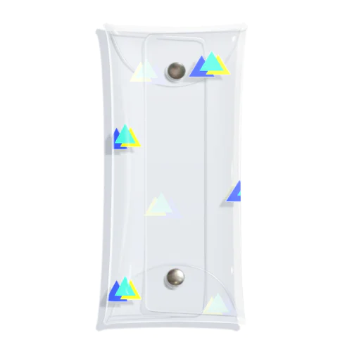 triangle×3 Clear Multipurpose Case