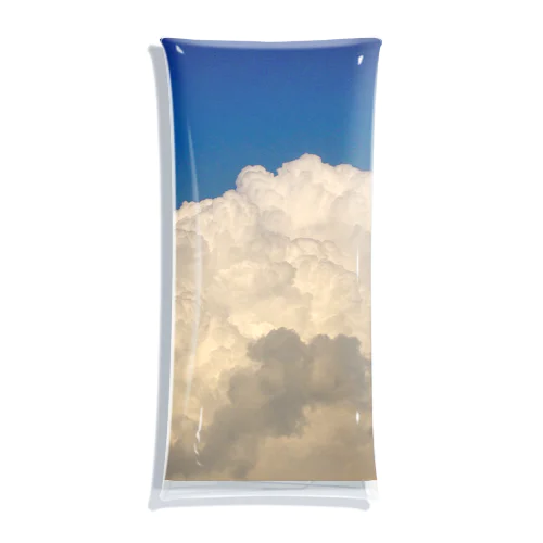 記憶の中の夏の雲 Clear Multipurpose Case