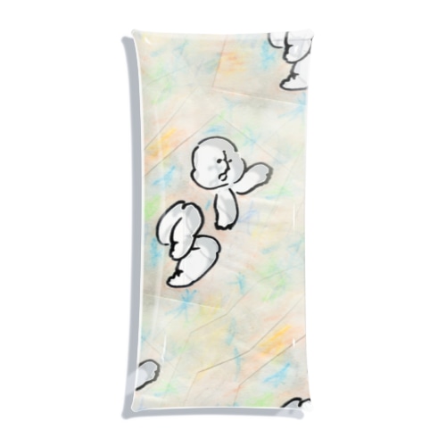 大きめのスリーパー Clear Multipurpose Case
