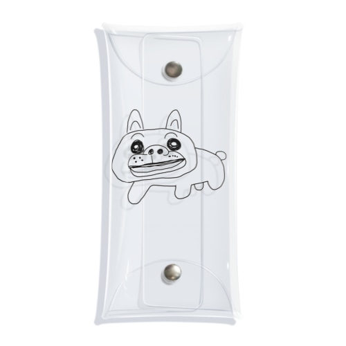 ゆるゆるブルドッグ Clear Multipurpose Case