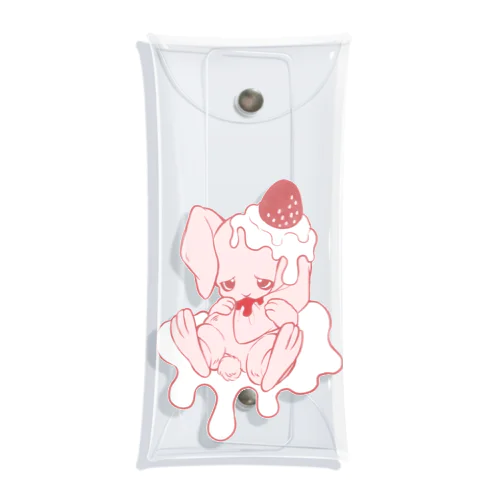 Lonely rabbit Clear Multipurpose Case