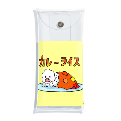 ふぁんふぁんごふぁん(カレー) Clear Multipurpose Case