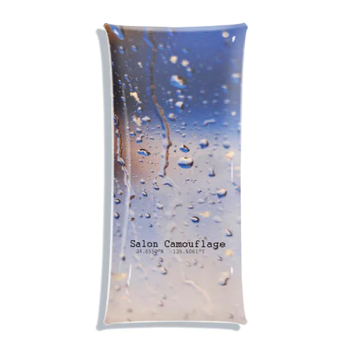 RAIN DROP clear casea Clear Multipurpose Case
