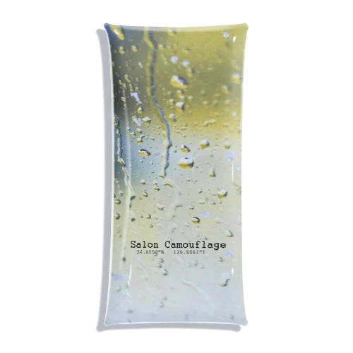 RAIN DROP clear casea Clear Multipurpose Case